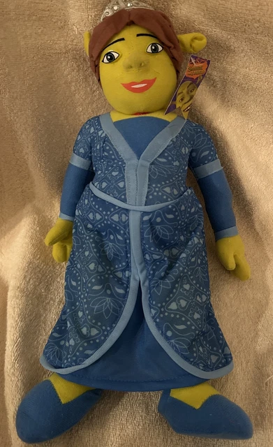 PRINCESS FIONA SHREK The Third Movie Blue Dress Plush Doll/NWT $10.92