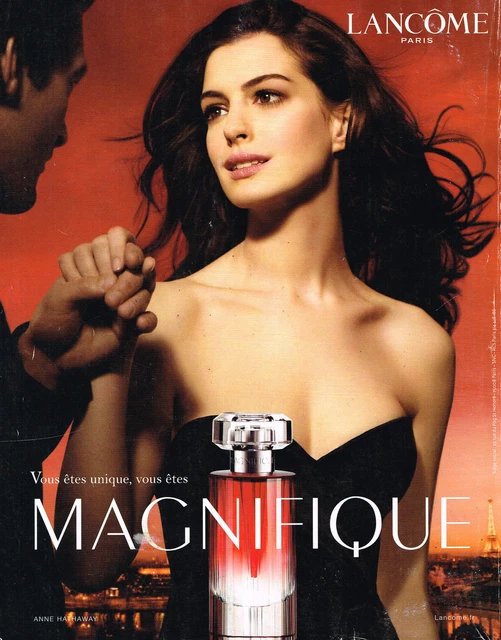 PUBLICITE ADVERTISING 045 2008 LANCOME parfum MAGNIFIQUE ANNE