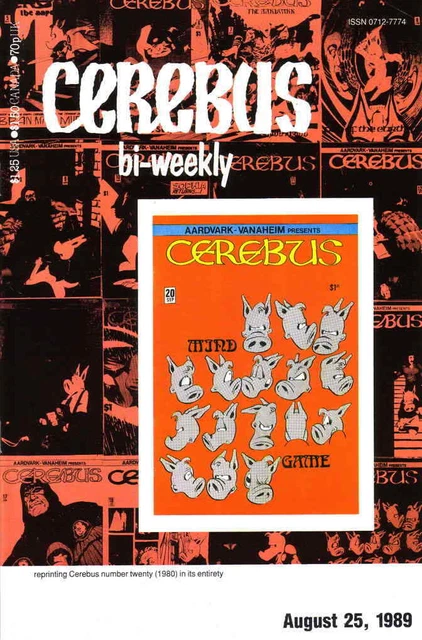 Cerebus Bi-Weekly #20 VF; Aardvark-Vanaheim | Milk & Cheese - we combine shippin