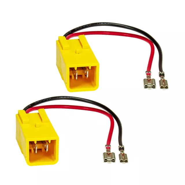 Lautsprecheradapter 2er Set DIN passt für Alfa Romeo Citroen Fiat Lancia Peugeot