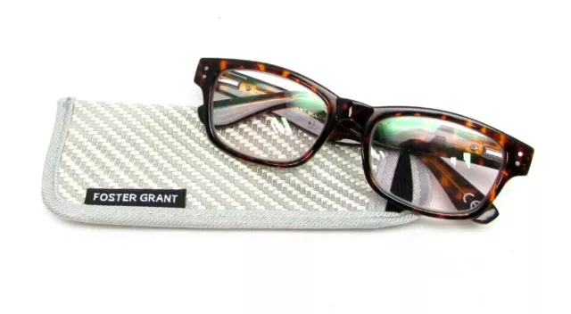 Foster Grant Multi Focus CONAN Reading Glasses Readers w/ Case - Choose Diopter