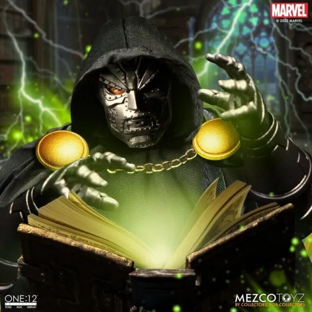 Mezco One:12 Collective Doctor Doom Deluxe Actionfigur Set