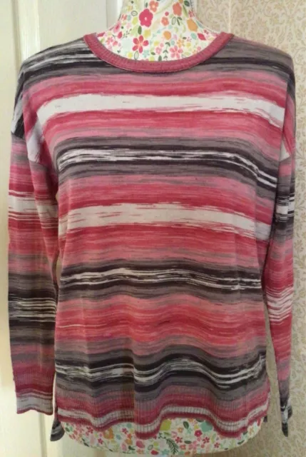 ROCHA JOHN ROCHA Size 12 Petrol Blue Jumper Half Length Sleeve
