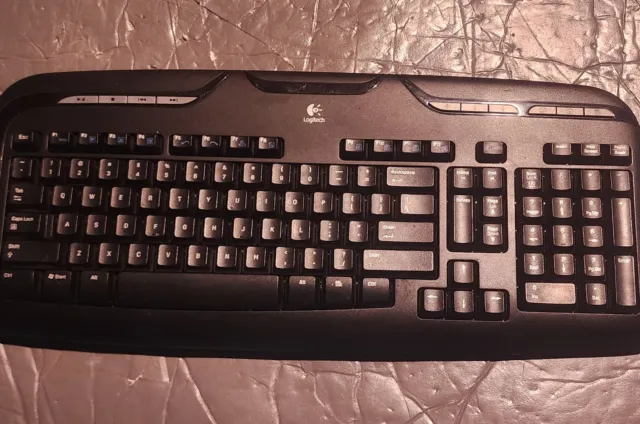Logitech Cordless Desktop EX 110 Wireless Keyboard Only Used