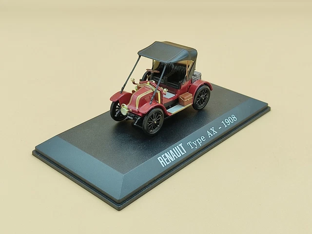 1/43 Renault Type AX Rouge 1908 UH Universal Hobbies M6 Interactions