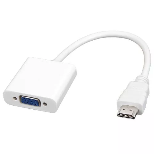 CAVO ADATTATORE CONNETTORE HDMI A VGA PER TABLET IPAD CON USCITA HD 16224 mshop