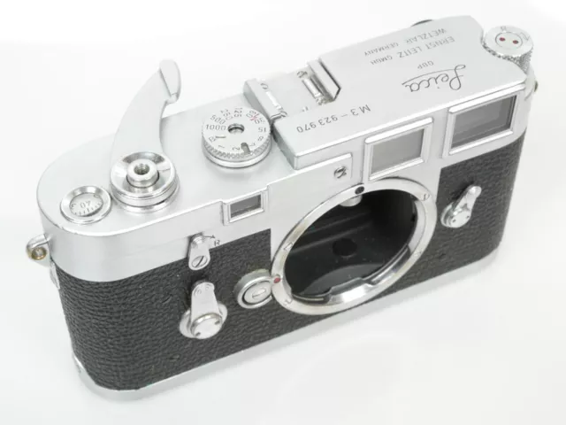 Leica M3 Nr . 923970 SS body + Spule, techn. sehr gut technical very good