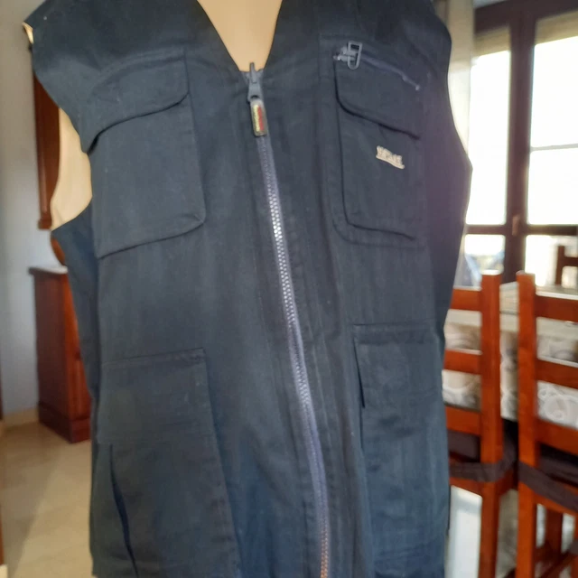 Navigare Giubbino Smanicato Uomo Con Zip - Leggermente Imbottito - 5 Colori E Taglie Dalla S Alla 7XL - Art. 017 (Blu Reale 180, XL)