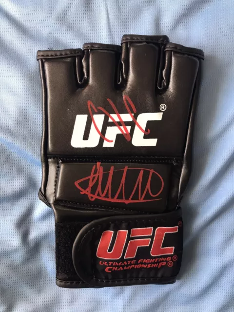Authentic Hand Signed Khabib Nurmagomedov UFC Glove - COA
