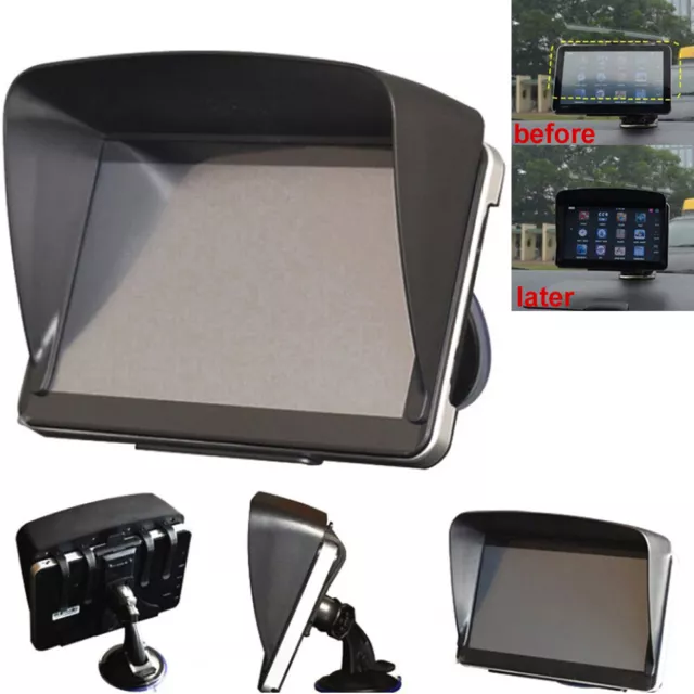 5 Inch GPS Anti Glare Sun Shade Visor Universal Car Navigator Visor Shield AU