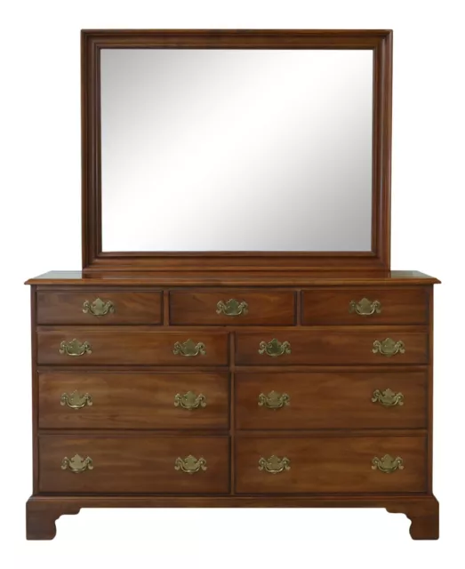 F50606EC: HENKEL HARRIS Cherry Dresser w. Matching Mirror