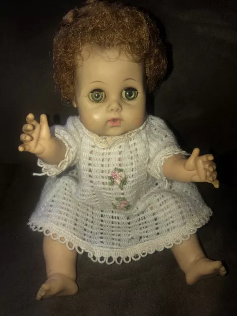 1959 Rare 11' Vintage Vinyl American Character Teeny Toodles Baby Doll