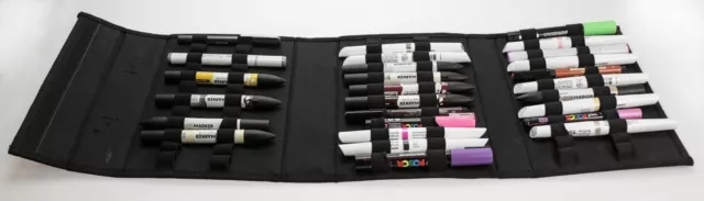 Empty Marker Storage Case - Holds 36 Promarker Posca Copic Spectrum Noir Pens