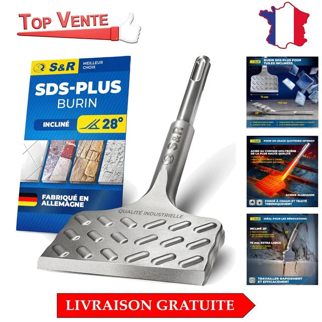 Burin SDS Plus Pour Carrelage 40x250 Mm - Marque MaKu7 - Neuf - Fabriqué En Allemagne