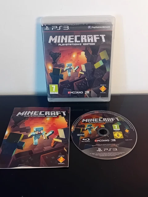 Minecraft PlayStation 3 Edition Boîte - Jeu Complet En Français - PS3
