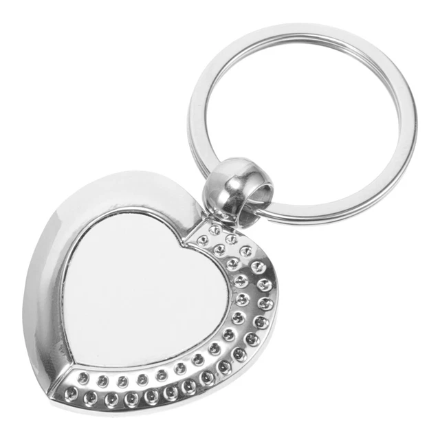 30 Portachiavi MDF Per Sublimazione - 6 Forme Diverse, Kit Fai Da Te Con Catene