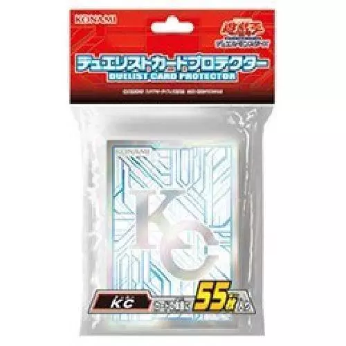 Limited YuGiOh! OCG KC Kaiba Corp Duelist Card Sleeve Protector 55pcs JAPAN N2