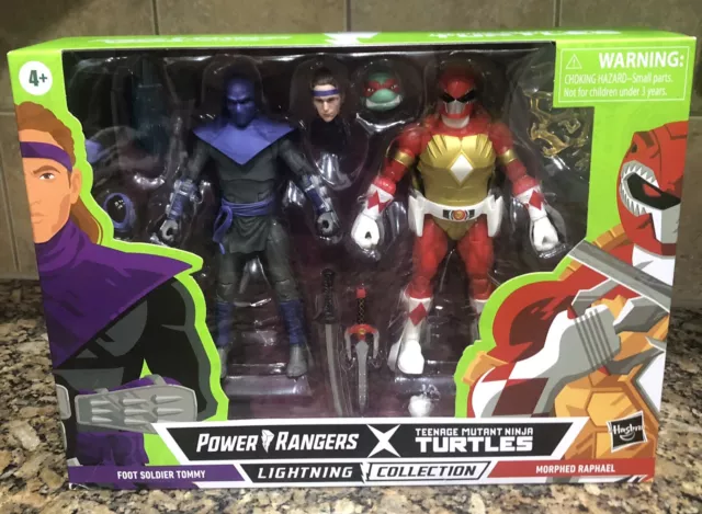 Power Rangers Teenage Mutant Ninja Turtles Lightning Collection Morphed Raphael
