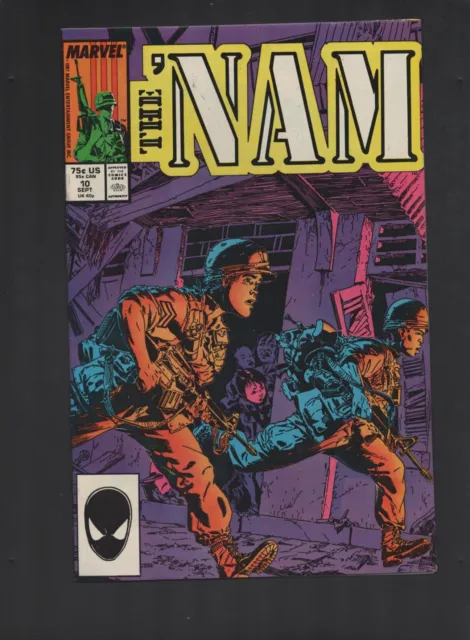 Marvel Comics The 'Nam September 1987 VOL# 1 NO# 10 Comic Book Comicbook 6