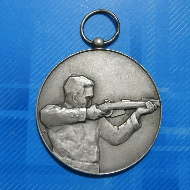 Médaille octogonale Société centrale des chasseurs contre le braconnage en argent - Collection