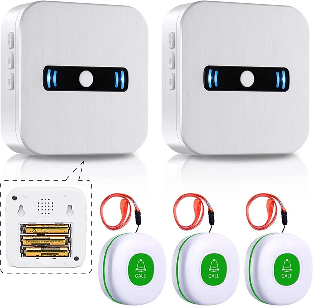 Daytech Caregiver Pager para personas mayores Sistema de buscapersonas mayores para personas mayores Monitorin