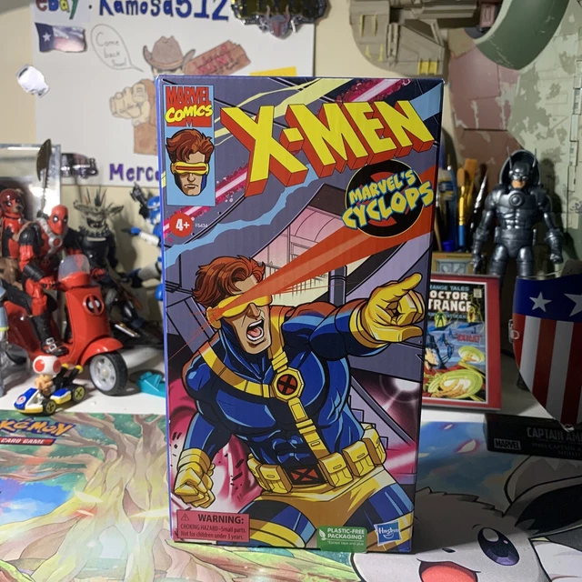 CYCLOPS 90'S X-MEN Animated Series Marvel Legends VHS box Action figure ...