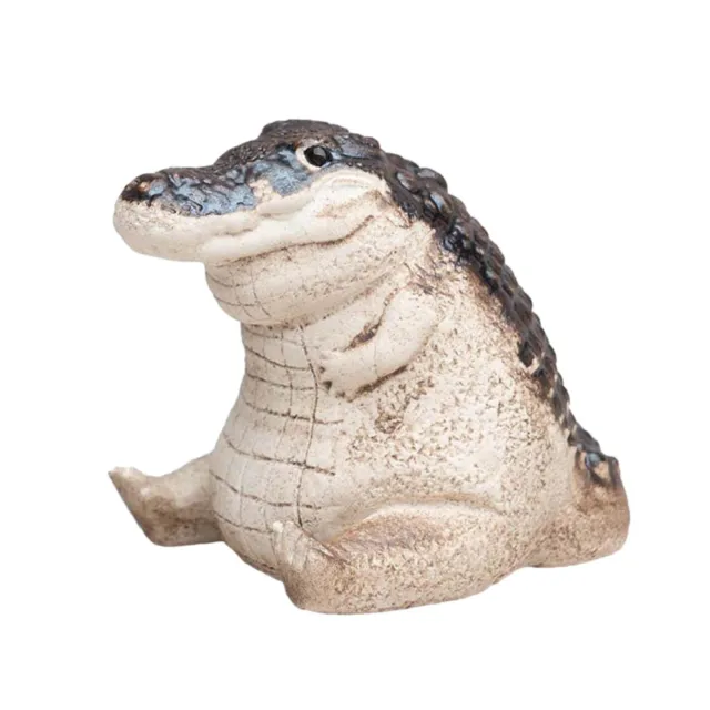 Kong Fu Tea Pet Crocodile Ornament Cute Chinese Zisha Tea Pet Animal Figurine