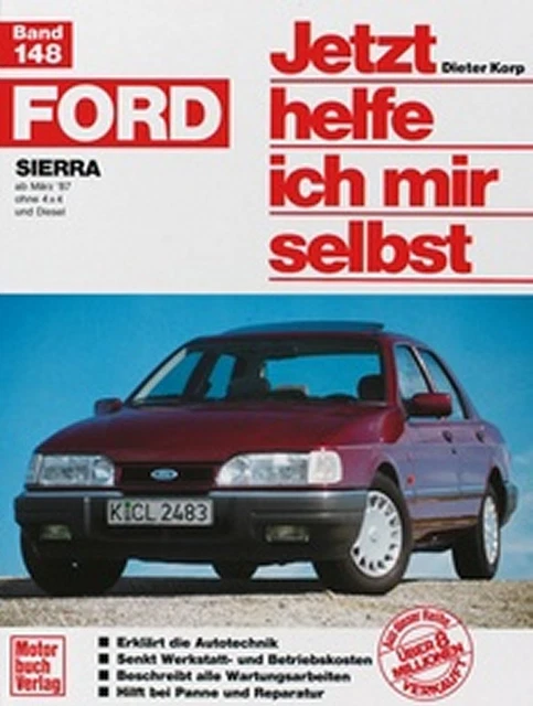 Reparaturanleitung Werkstatthandbuch Jetzt Helfe Ich Mir Selbst 148 Ford Sierra