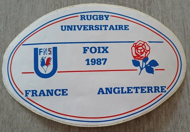 Maillot De Rugby Vintage Années 70 – Numéro 15, Club Français, à Nettoyer
