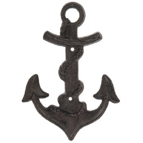 Anchor Metal Wall Hook Nautical Home Beach House Garden Yard Decoration