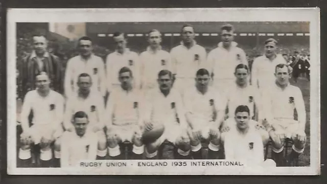 Pattreiouex-Sporting Celebrities 1935 (F54)-#01- Rugby Union - England 1935 Team