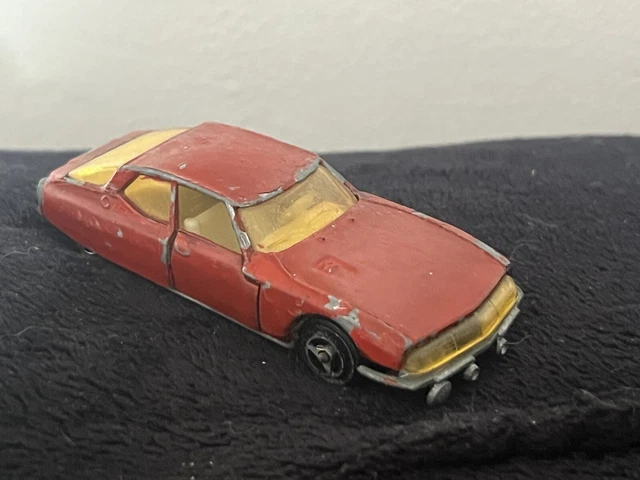 Miniature Majorette Citroën SM N°250, échelle 1/65, Couleur Marron, Occasion, Années 80