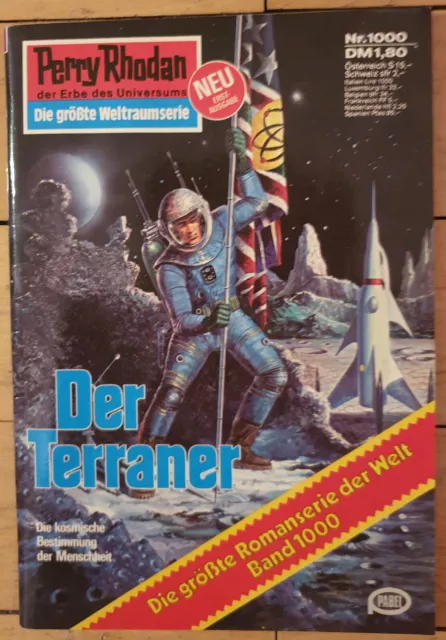 Perry Rhodan Band 1000 mit Poster