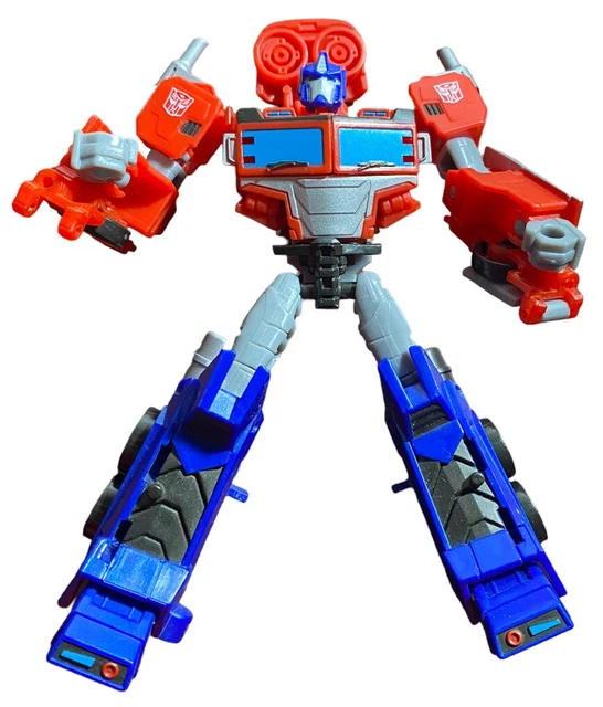 TRANSFORMERS BUMBLEBEE CYBERVERSE Adventures Optimus Prime 4” Figure