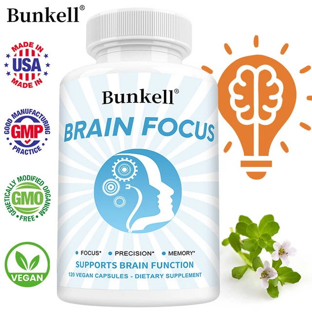 BRAIN FOCUS NOOTROPIC Brain Supplements for Memory and Focus, Clarity £ ...