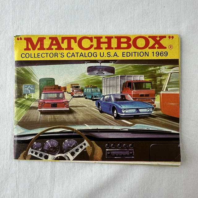 Matchbox Identification Guide MATCHBOX COLLECTOR'S GUIDE 1969 Collectors Catalog USA Edition Booklet ...