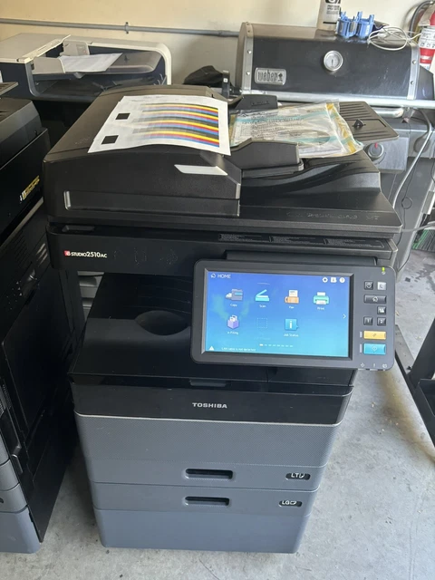 Toshiba E-Studio 2510AC Laser Color Duplex Printer Copier Scan Only 8000 Copies!