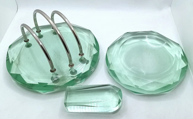 Fermacarte A Forma Di Diamante | Cristallo K9, Trasparente, 60mm, Decorazione Casa - Foto 2