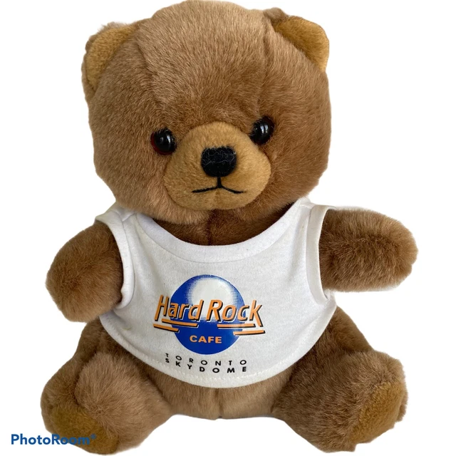 Vtg Hard Rock Cafe Toronto Skydome Herrington Teddy Bear Wearing T-Shirt 1990