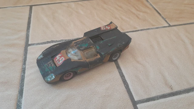 Voiture Miniature Vintage Lola T70 MK 3B Bleue - Échelle 1/43, Made In France, Occasion