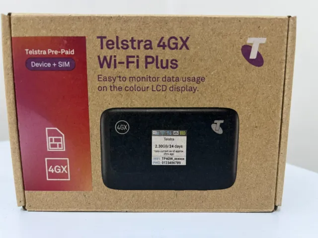 Telstra 4GX Wi-Fi Plus Modem MF910Y