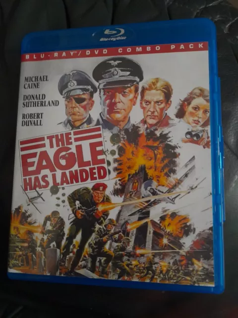 The Eagle Has Landed [Region A Blu-ray] With DVD,2 Pack Michael Caine.