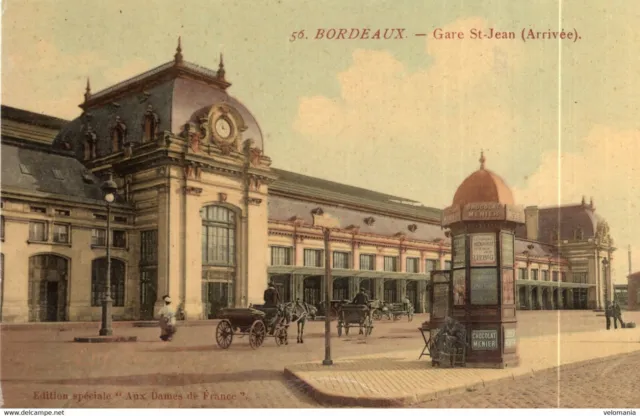 7758 cpa 33 Bordeaux - Gare Saint Jean
