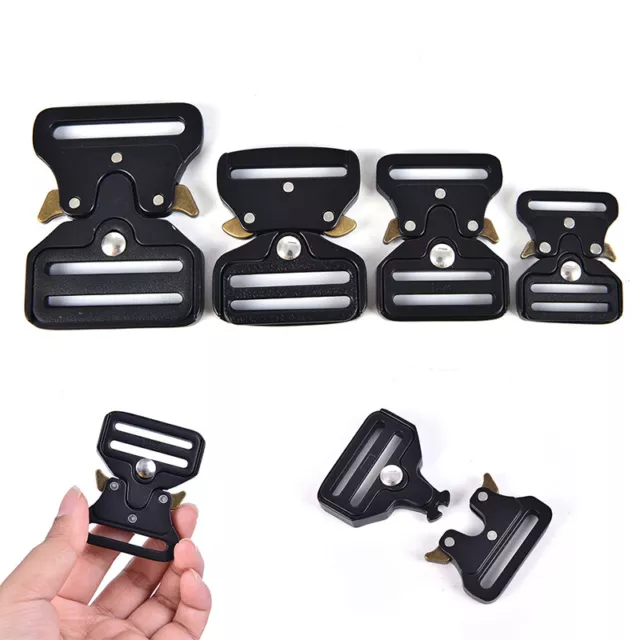 Quick Side Release Metal Strap Buckles For Webbing Bags Luggage Accessories W#w#