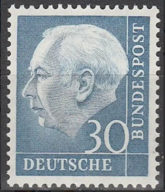 BRD FRG #Mi187xWv MNH 1954 Prof Dr Theodor Heuss 1st President [712 YT70 SG1113]