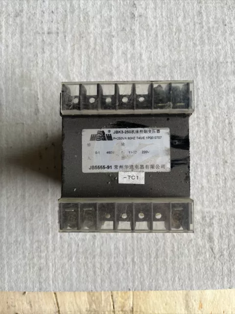 4 LOT  working conditon JBK3-250va 60hz t40/e 11-12 220v