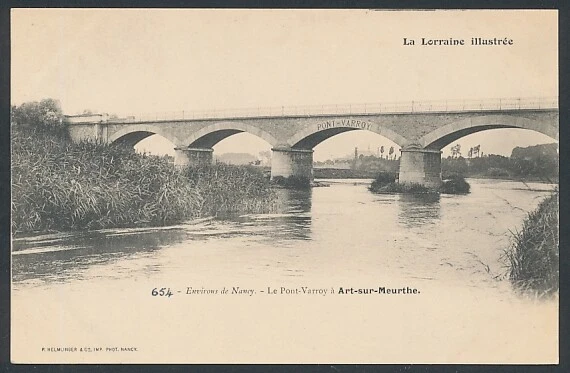 CPA Art-sur-Meurthe, Le Pont-Varroy