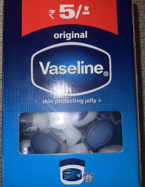 Vaseline 100% Pure Petroleum Jelly Original 25 Oz (Pack of 48)