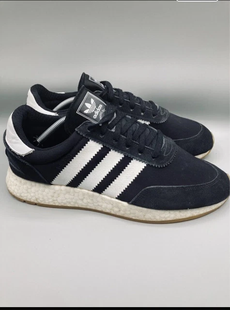Scarpe da ginnastica Adidas suola in gomma nere UK10