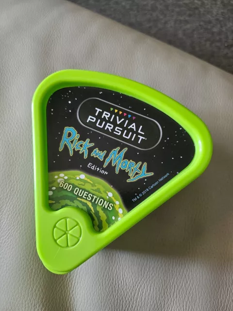 rick and morty trivial pursuit trivia game